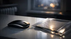 Podkładka pod mysz z koszulki na dokumenty: prosty trik, gdy kursor wariuje