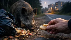 Dokarmianie dzikich zwierząt: dlaczego dobre serce może skończyć się kłopotami
