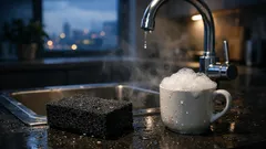 Sansan Sponge w praktyce: czy ta gąbka do naczyń naprawdę się nie zapada