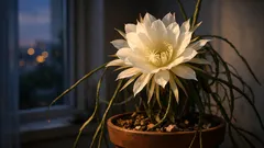 Królowa nocy w domu: jak pielęgnować Selenicereus grandiflorus, żeby doczekać kwitnienia
