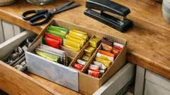 Organizer do kuchni z dwóch pudełek: porządek w szufladzie w 10 minut