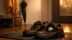 Folia aluminiowa w butach na noc: prosty trik na zapach i wilgoć
