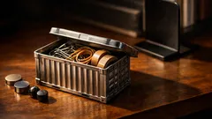 Miniaturowy kontener na biurko: sprytny sposób na porządek bez DIY